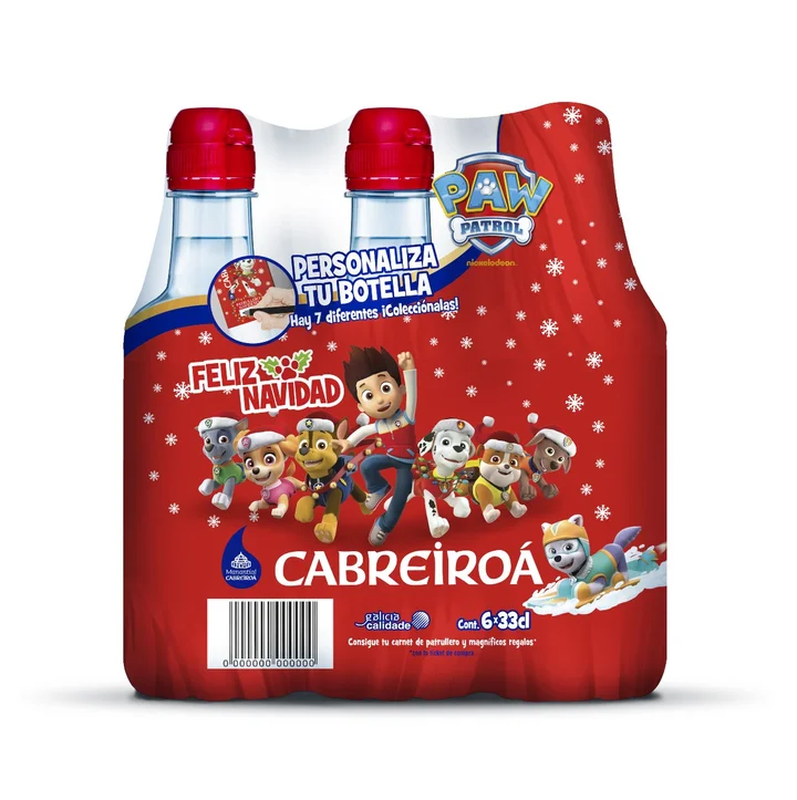 3 D Agrupador Paw Patrol Navidad