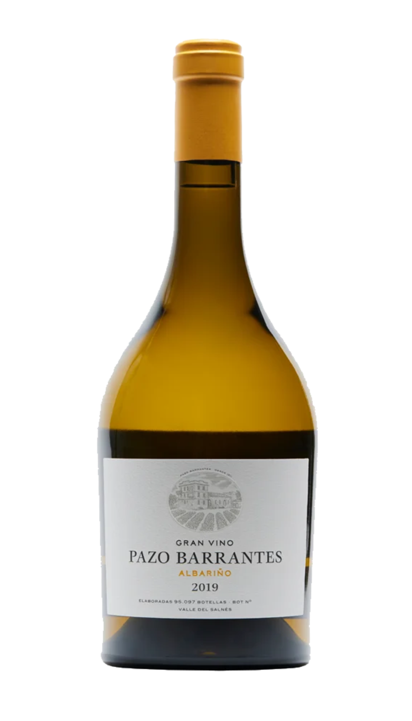 Botella Pazo Barrantes 2019 Albariño
