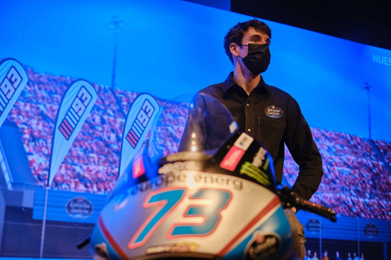 Alex Marquez Visita MEGA 3