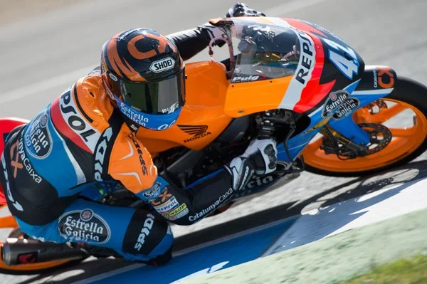 Alex Rins Durante Entrenamiento Jerez