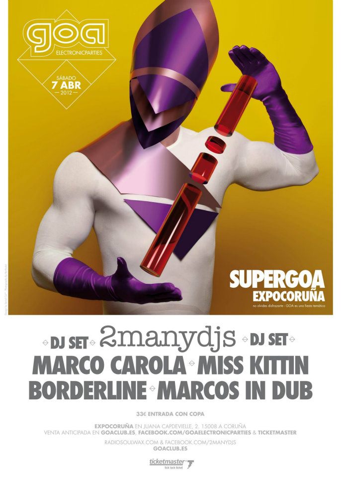 Super Goa Galicia 2012 Cartel