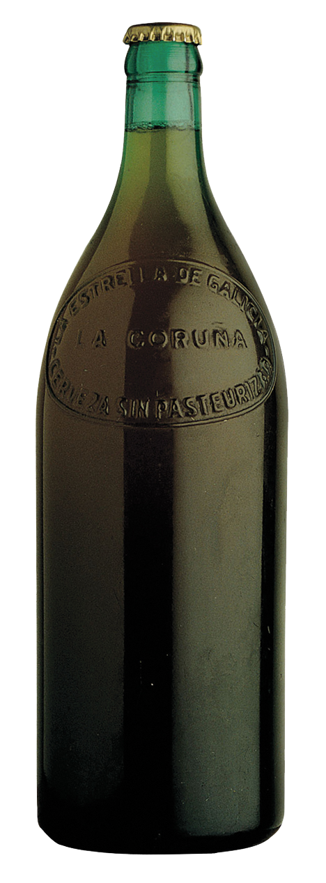 Botella Estrella Galicia 1914