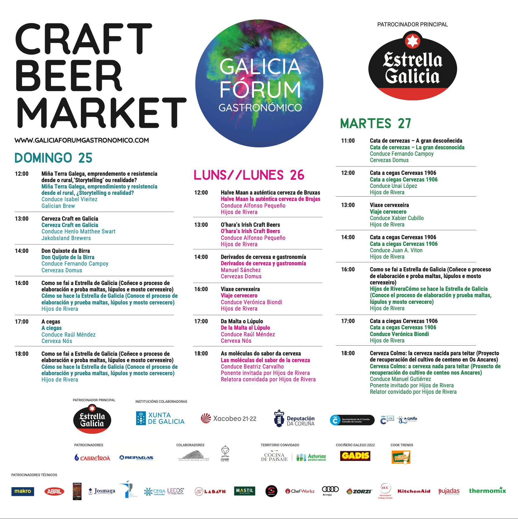 22 Craft Cerveza Programa