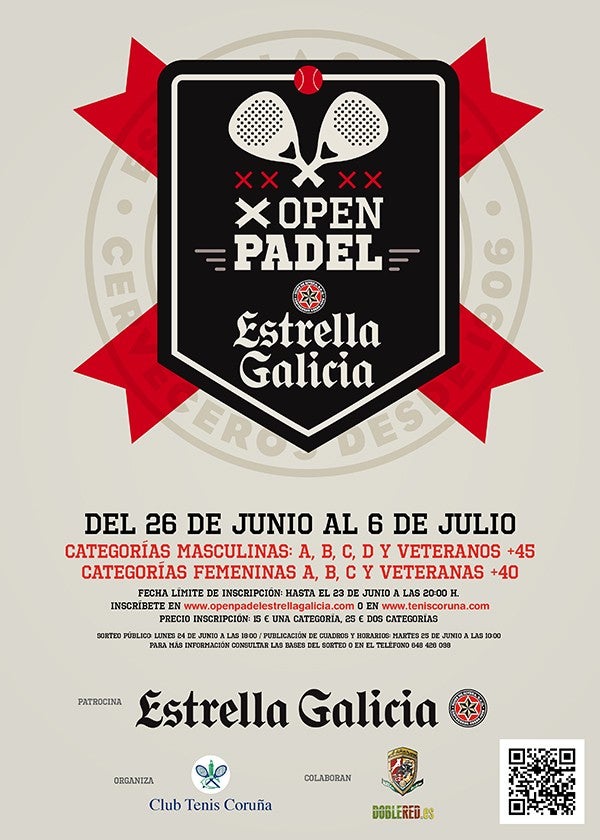 Cartel Club Tenis 4 01 1