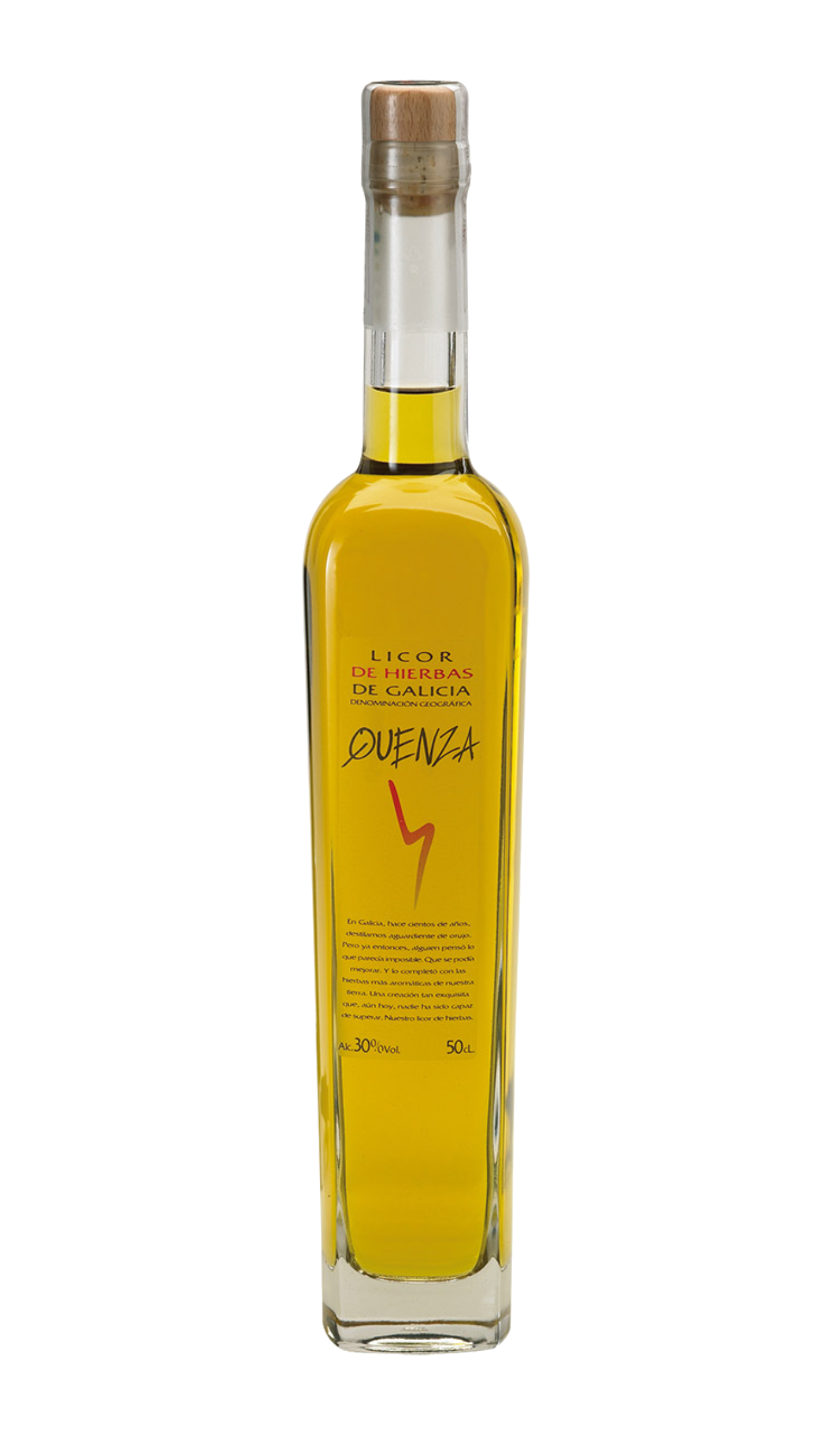 Botella Quenza Licor de Hierbas