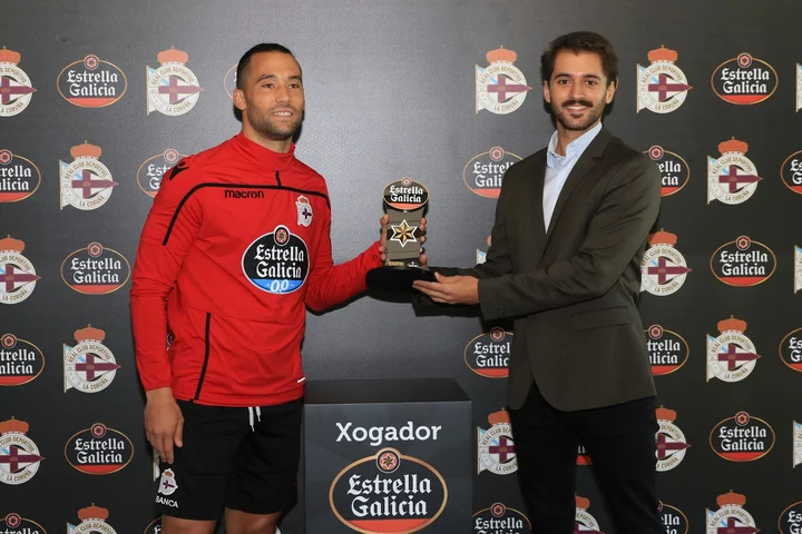 Quique Gonzalez Jugador Estrella Galicia Depor