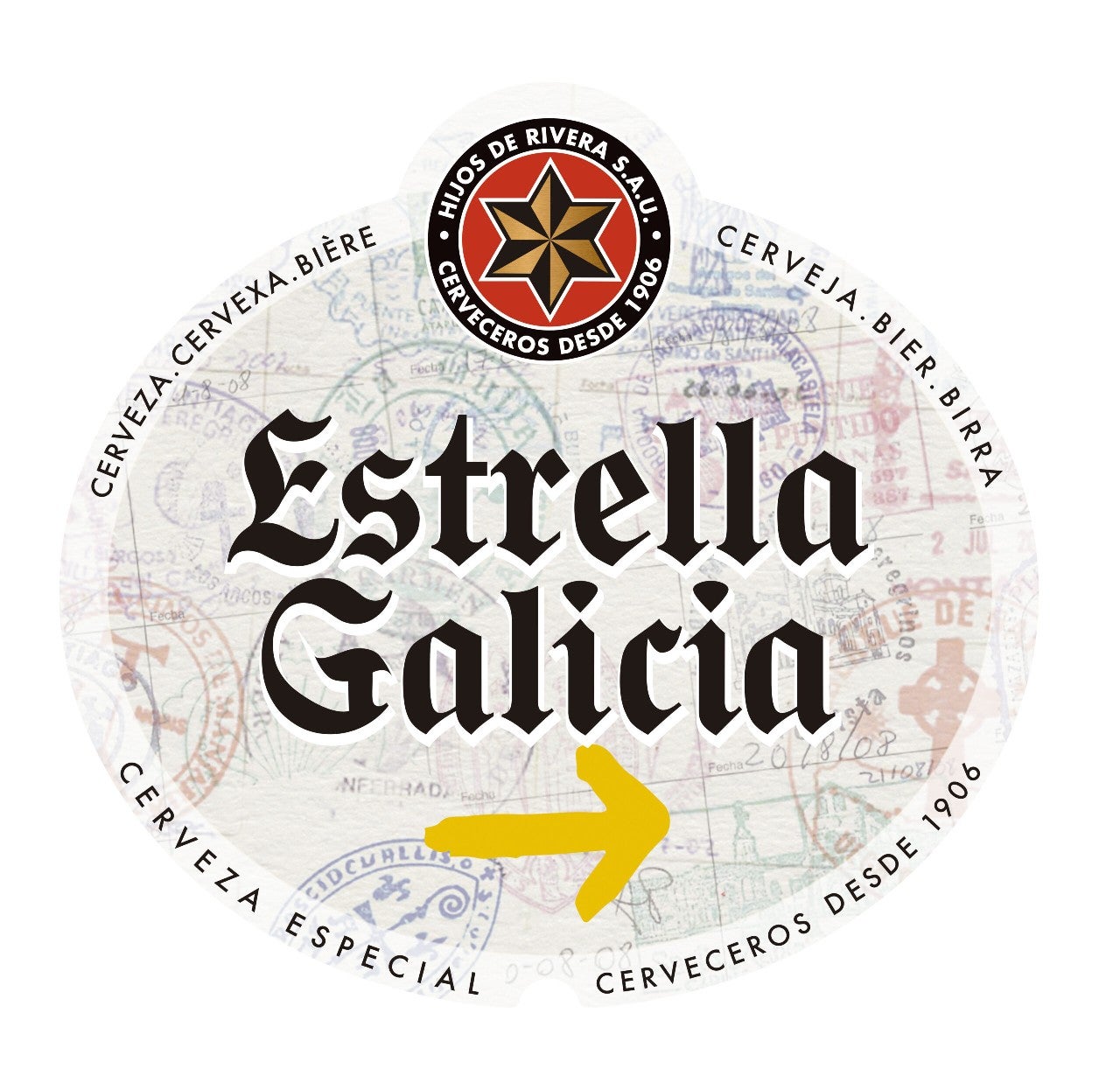 Estrella Galicia Camino Santiago 1