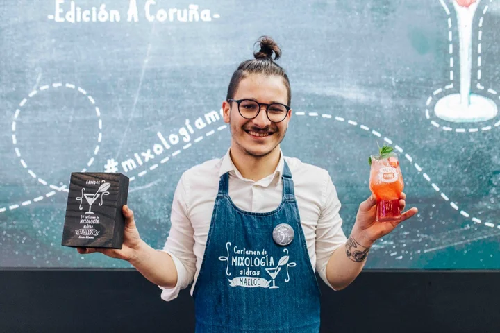 David Abal Ganador Certamen Mixologia Maeloc Coruña 14