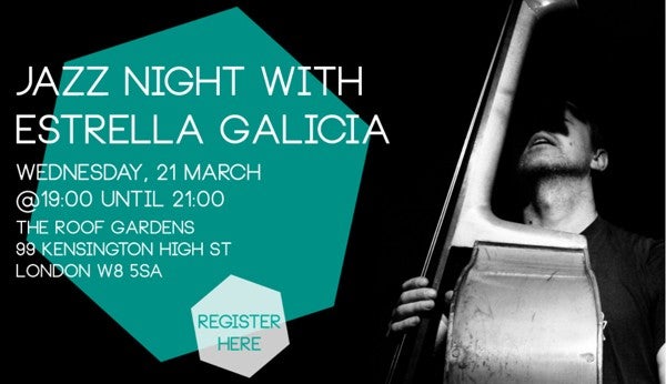 Invitacion Jazz Night Londres 2