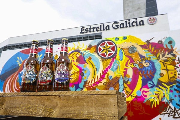 Grafiti Fábrica Estrella Galicia 2