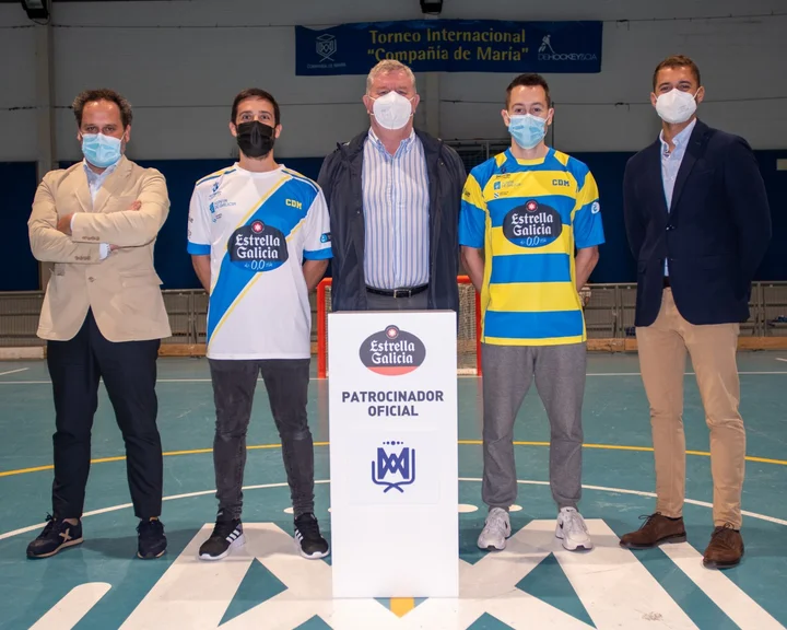 Estrella Galicia Patrocinador Principal del CDM Club Hockey