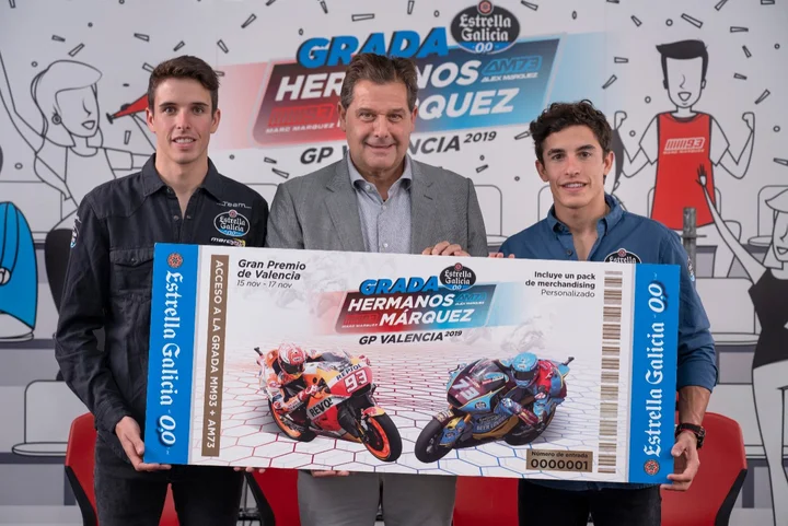 Hermanos Marquez con Ignacio Rivera