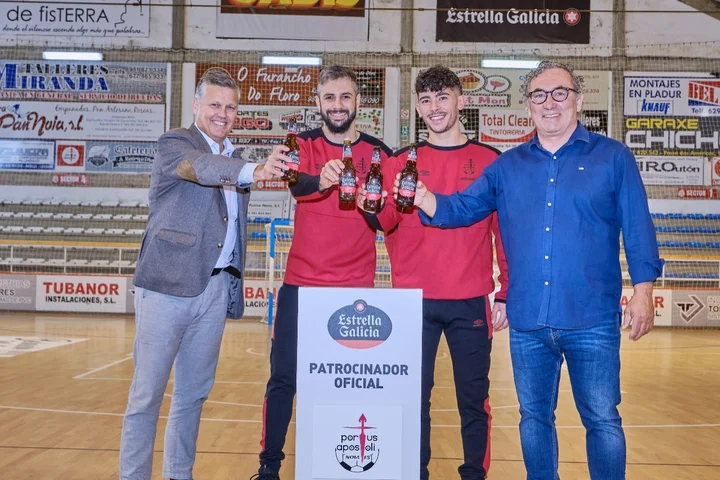 Estrella Galicia Patrocinador del Noia Futbol Sala 1
