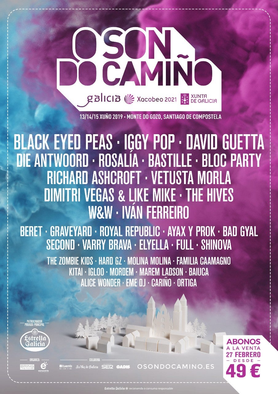 Cartel o Son do Camino 2019