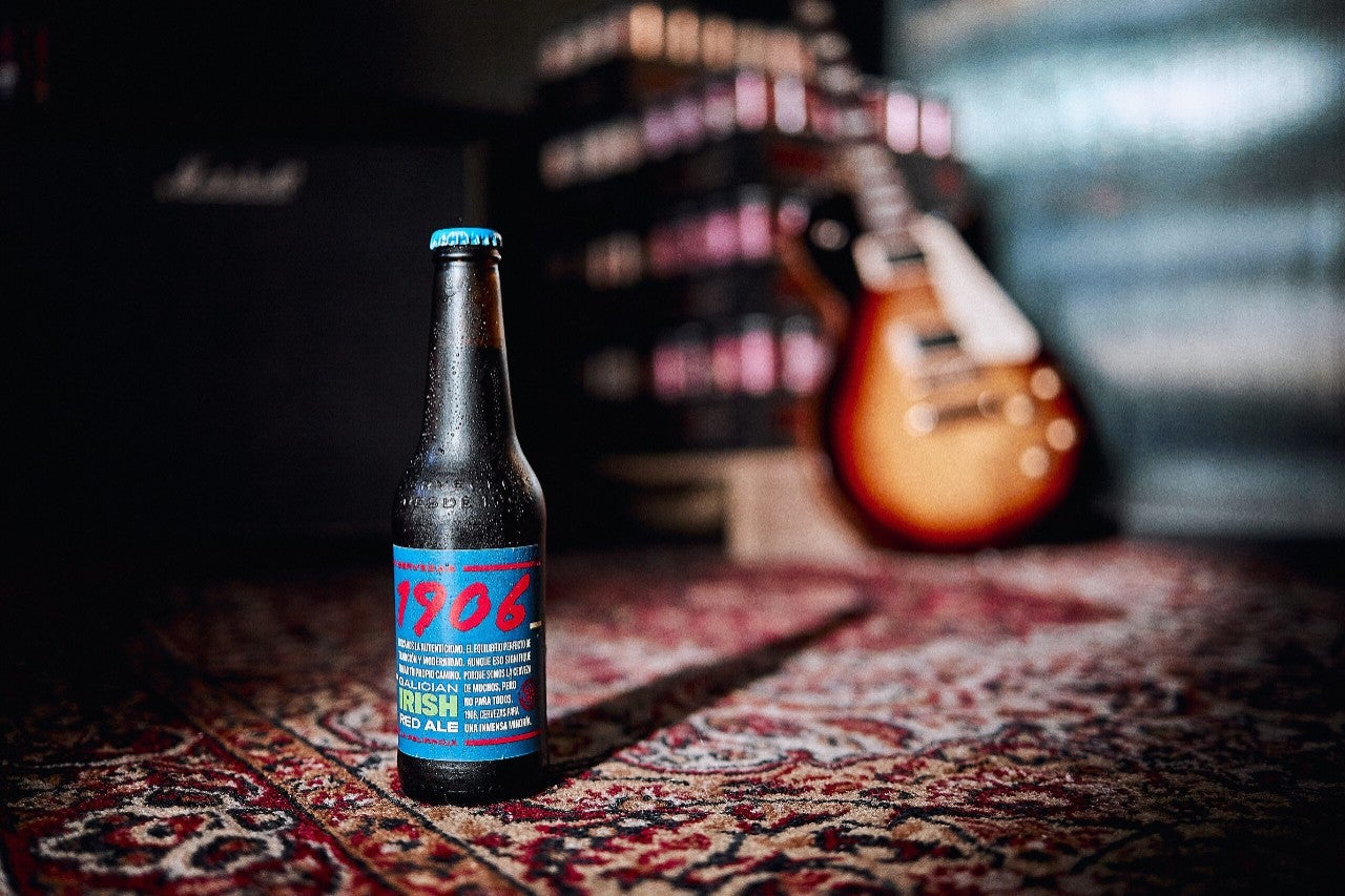Recurso Cervezas 1906 Save the Irish Rojo