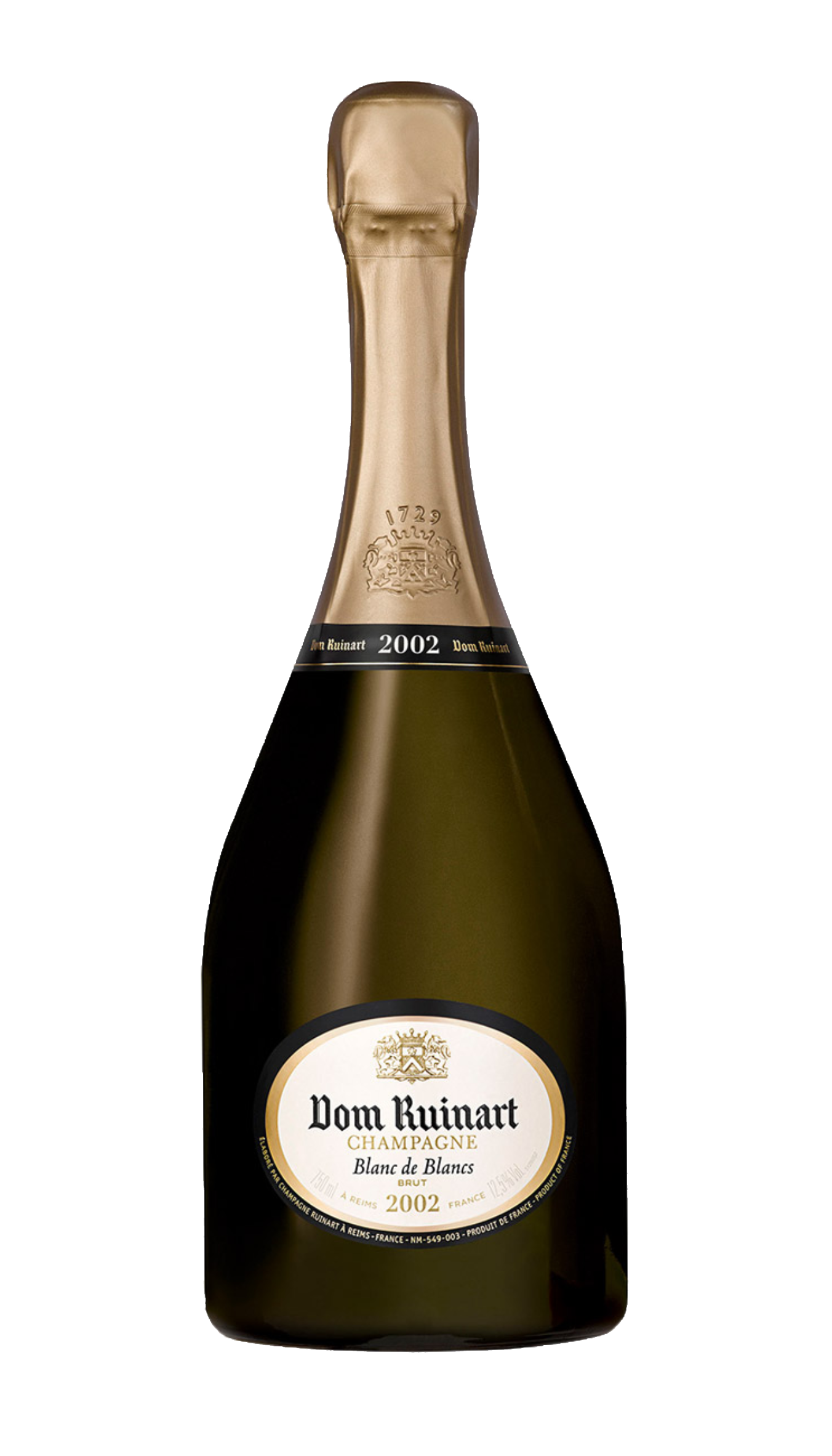Botella champagne Dom Ruinart