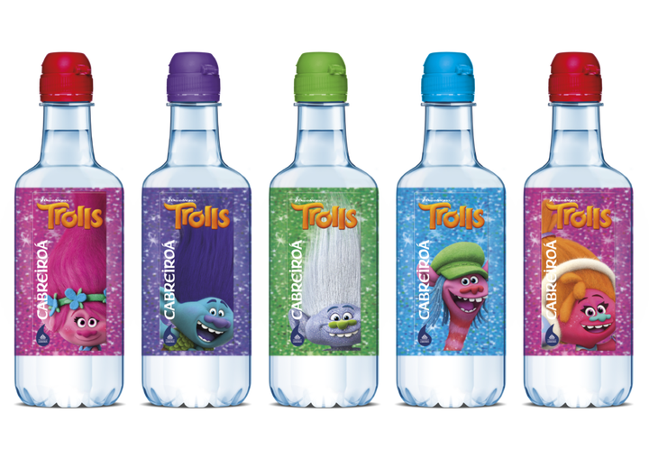 3 D Trolls Botella Bodegon 1