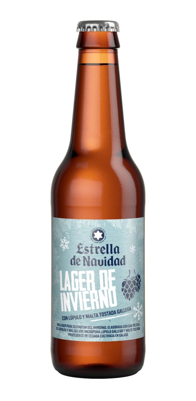 Botella EG 33 Cl Navidad Fondo Blanco