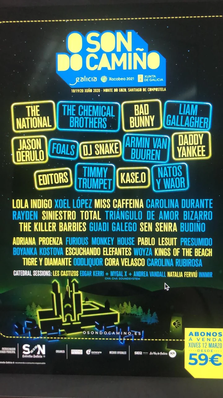 O Son do Camino Volvera a Sonar por Todo Lo Alto Este Mes Junio