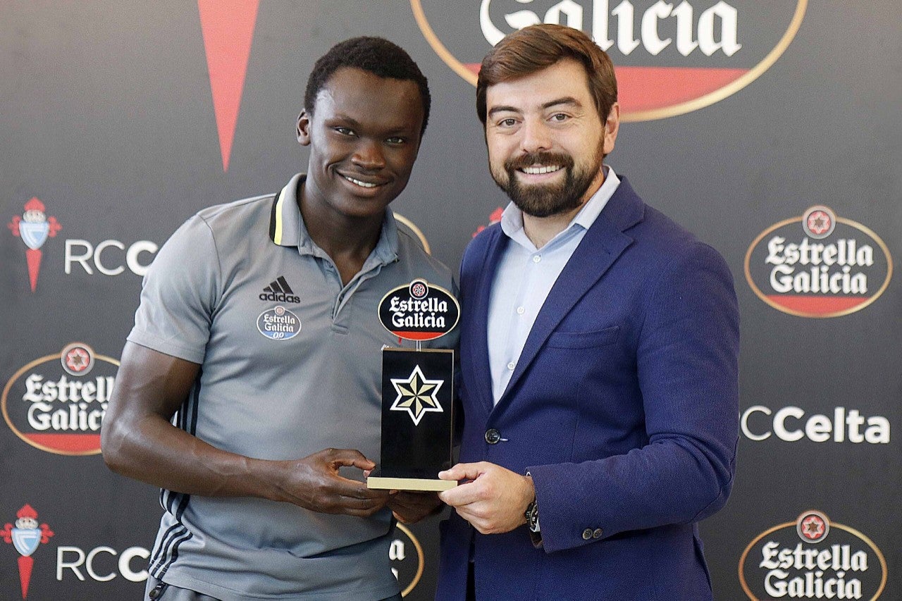 Jugador Estrella Galicia Pione Sisto