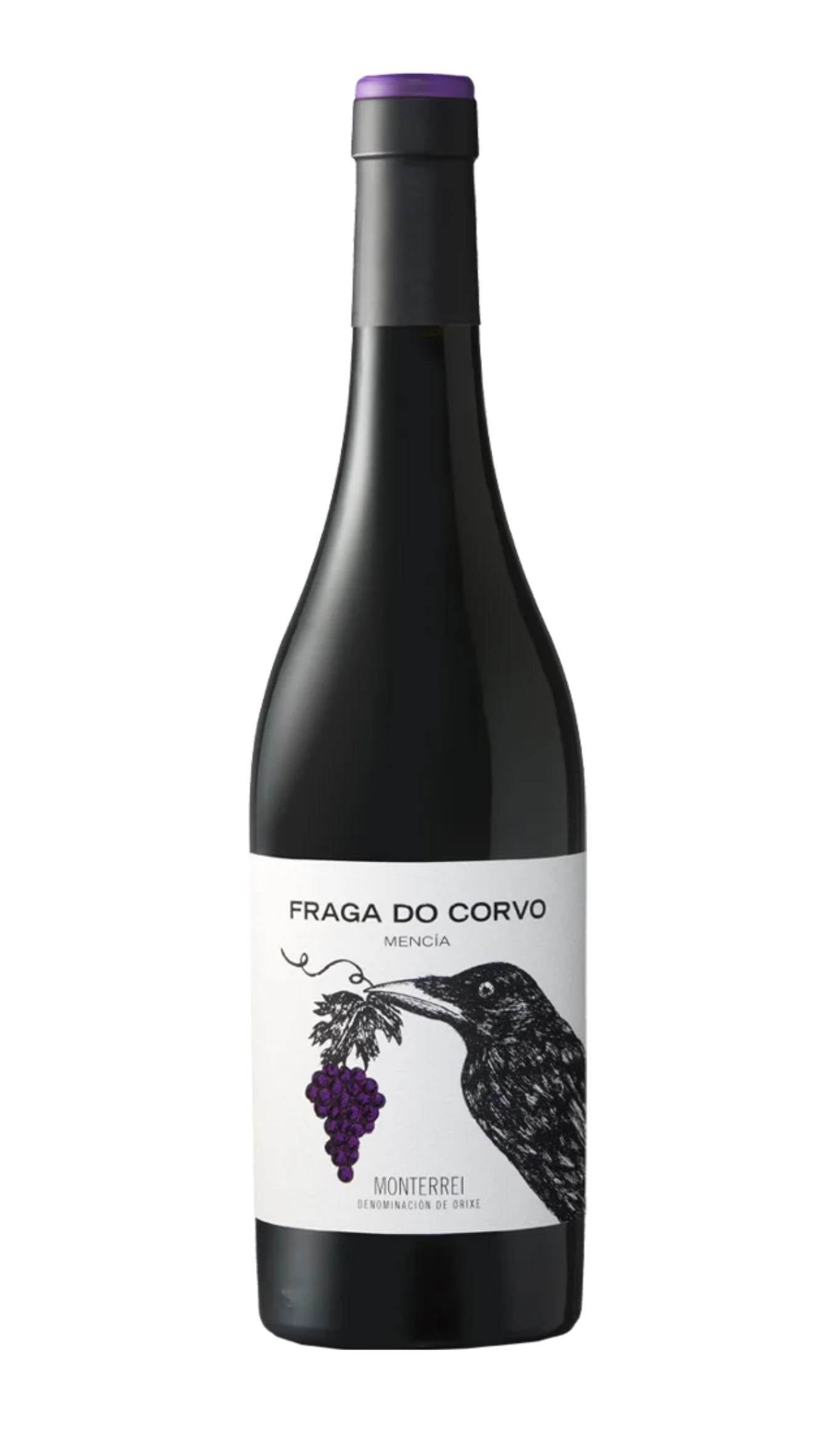 Botella vino Fraga do Corvo Mencía