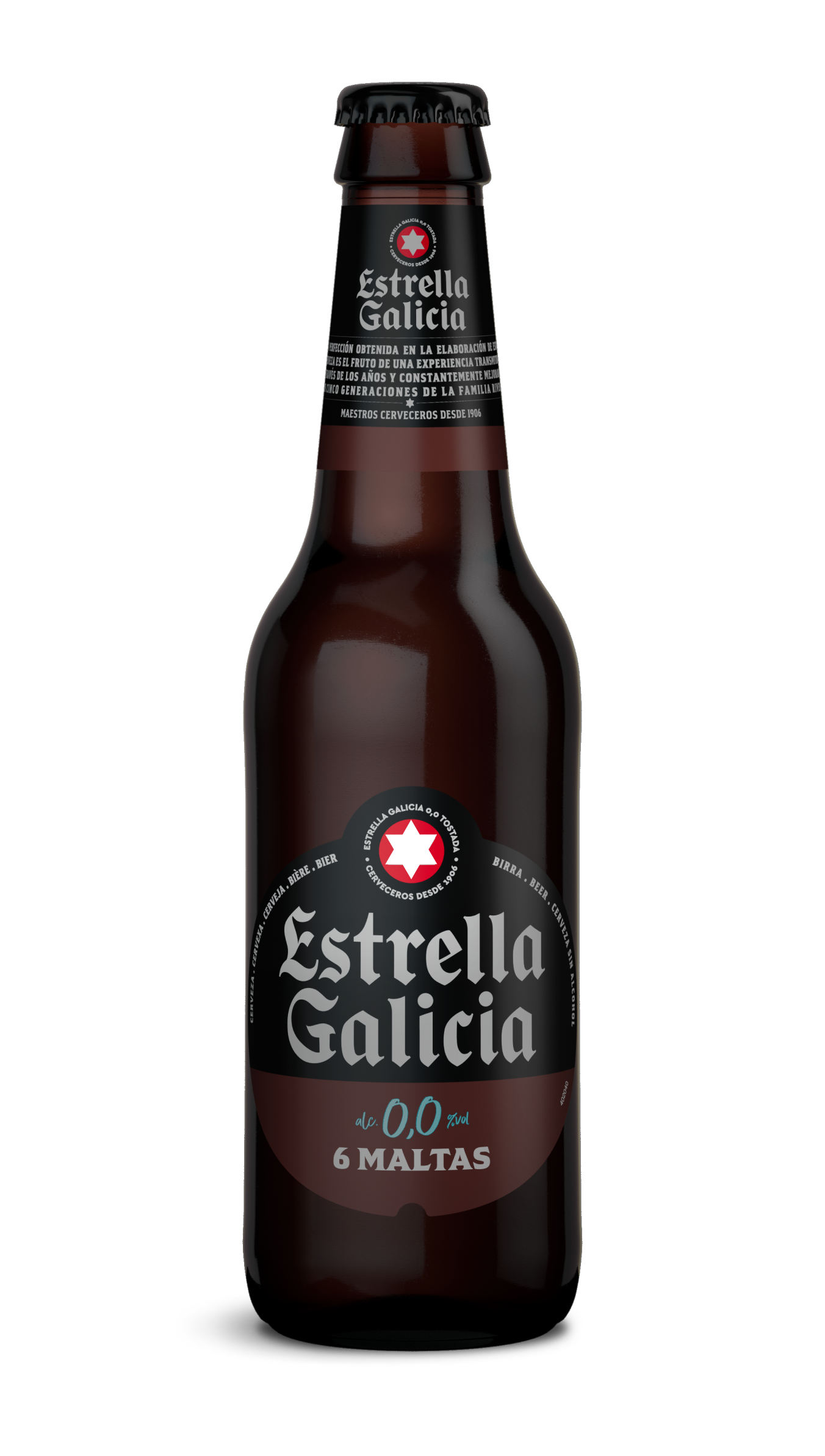 Botella Estrella Galicia 0,0 Tostada Sin Gluten