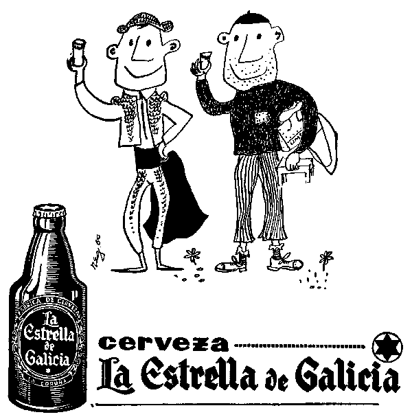 Estrella Galicia años 60