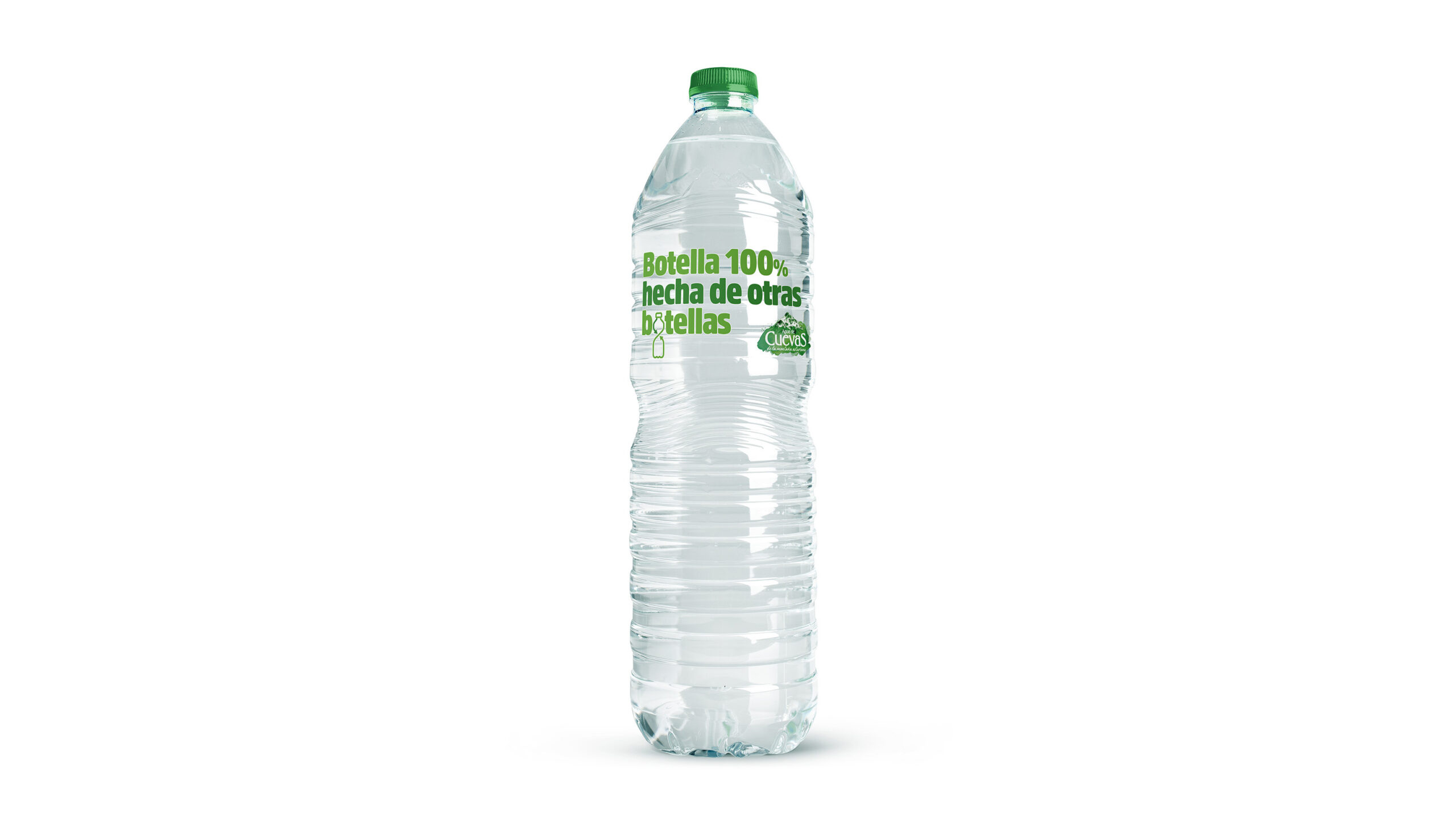 Agua de Cuevas envases plástico reciclado