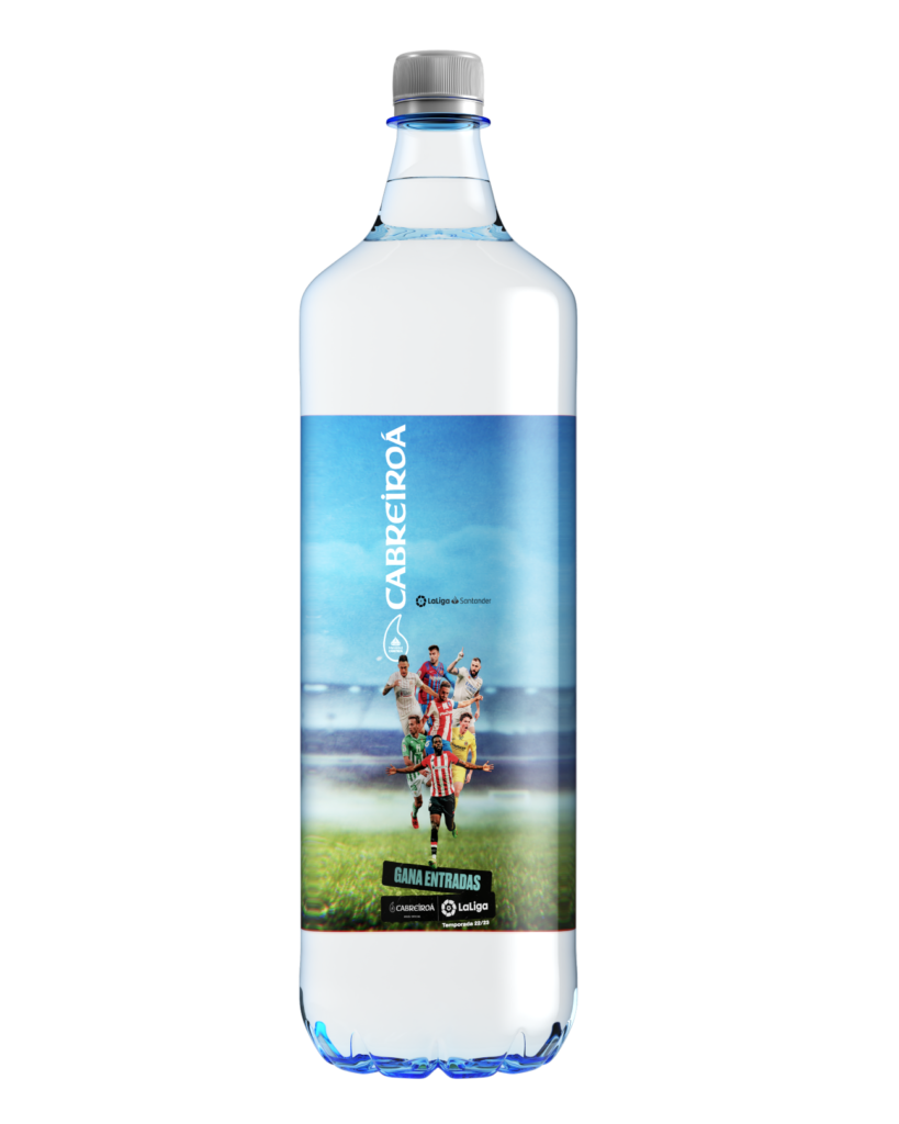 Botella Cabreiroá promoción LaLiga