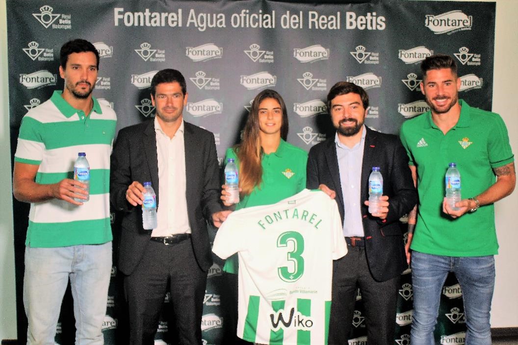 Fontarel, agua oficial del Real Betis