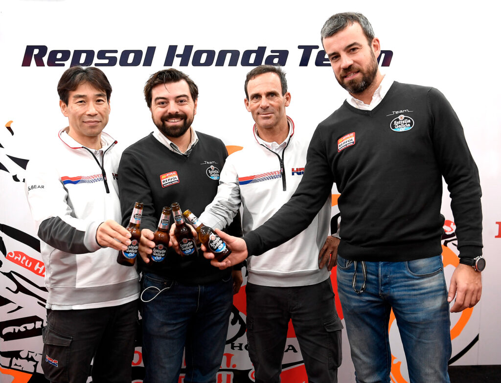 Renovación Estrella Galicia 0,0 Repsol Honda Team