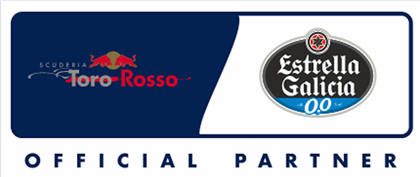 Estrella Galicia 0,0 partner oficial de Scuderia Toro Rosso