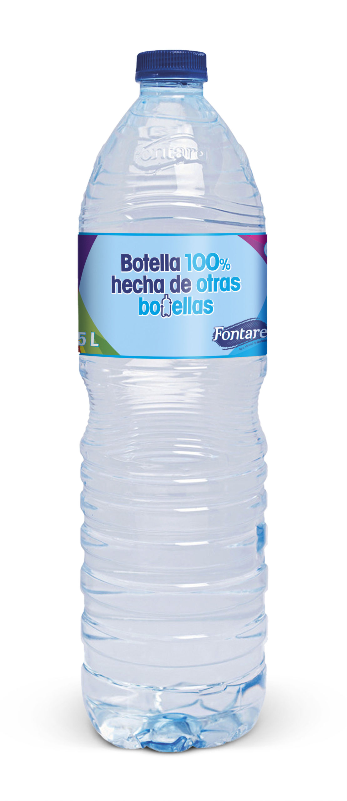 Lidl lanza la primera botella de agua de marca propia 100% rPET